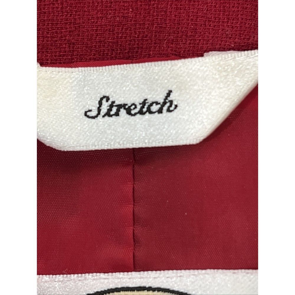 Talbots Women's Red Stretch Jacket Size 4 Wool Bl… - image 7